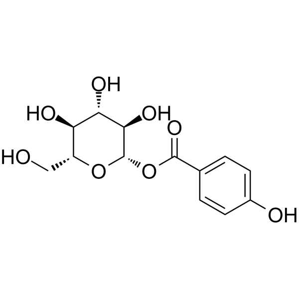 1-(4-Hydroxybenzoyl)glucose 25545-07-7